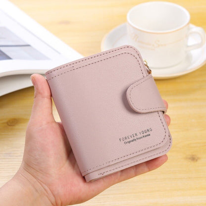 PU Leather Women Wallet Female Hasp Short Wallets Solid Color Coin Handbag For Women Fashion Multipurpose Purses Card Holder