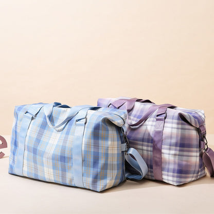 Foldable Travel Bag Short Tour Weekender Sport Gym Duffel Bag Water Proof Luggage Handbag Large Capacity Women Yoga Shoulder Bag