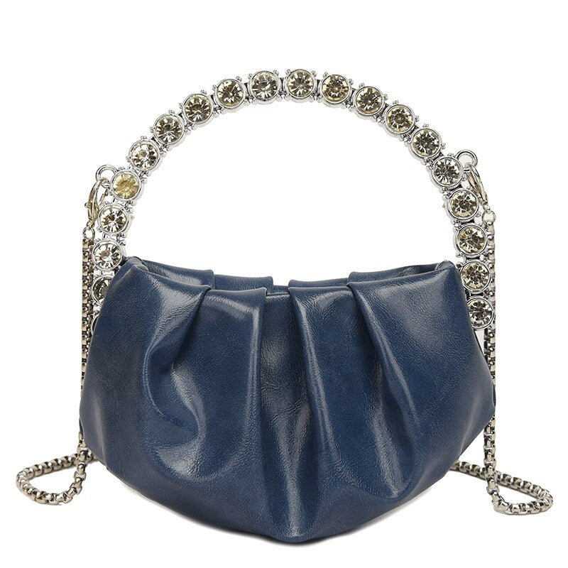 Fashion Female Mini Banquet Bag Handbags Luxury Designer Chain Shoulder Messenger Bags High Quality Cosmetic Diamond Women&#39;s Bag