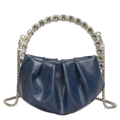 Fashion Female Mini Banquet Bag Handbags Luxury Designer Chain Shoulder Messenger Bags High Quality Cosmetic Diamond Women&#39;s Bag