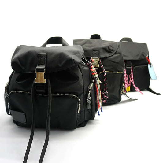 Fashion Brand Tassel Women&#39;s Backpack Nylon Waterproof Travel Female Backpacks Casual Large Capacity Flap School Backpack Bolsos