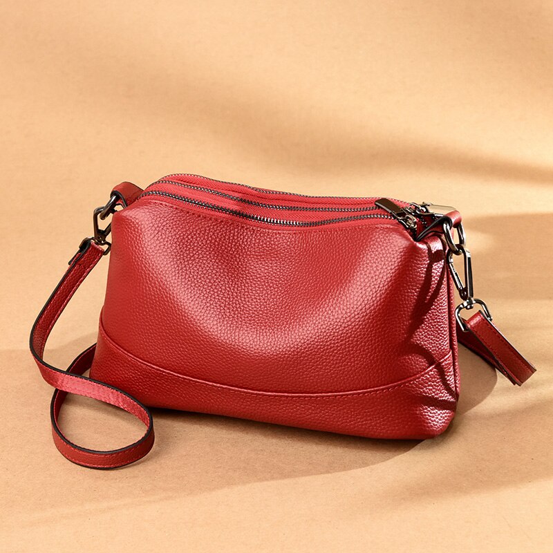 Genuine Leather Handbags Women bags Designer Soft Cowhide Ladies Crossbody Bag Fashion Luxury Female Shoulder Tote bag