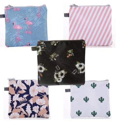 1PCS Women Cosmetic Bag Case Necessary Cute Travel Organizer Fashion Girl  Lipstick Sanitary Pads Toiletry Bags Makeup Pouch