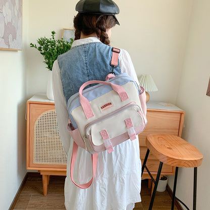 Multifunctional Backpack Teenager Girls Shoulder Crossbody Bag Women Bagpack for Women Students Shopping Travel