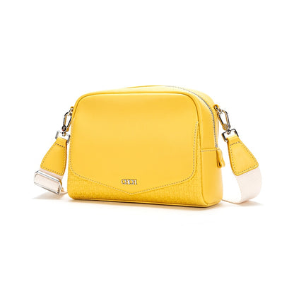 CHCH New Women&#39;s Retro Messenger Leather Mobile Phone Shoulder Bag Fashion Cow Leather Handbag