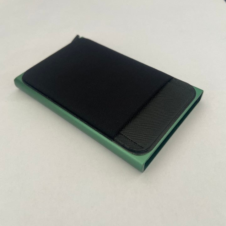 Credit Card Holder Men Slim Anti Protect Travel ID Cardholder Women Rfid Wallet Metal Case Porte Carte
