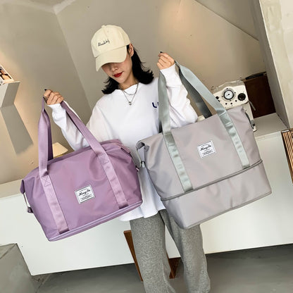 Large Capacity Travel Bags Female Male Portable Folding Bag Travel Waterproof Duffel Bags Gym Bag Organizer Men Women Handbags