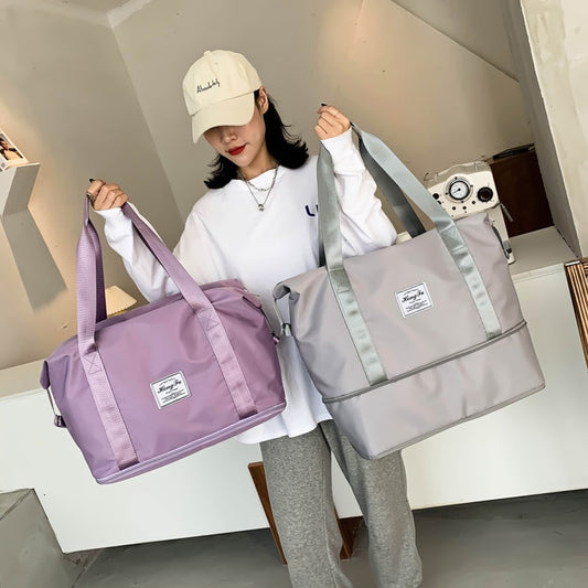 Large Capacity Travel Bags Female Male Portable Folding Bag Travel Waterproof Duffel Bags Gym Bag Organizer Men Women Handbags
