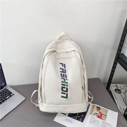 Fashion Women&#39;s backpacks Simple Couple Backpacks Students Traveling School backpacks Black Pink Female Bag