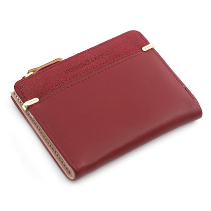 Women&#39;s Wallet Short Women Coin Purse Fashion Wallets For Woman Card Holder Small Ladies Wallet Female Hasp Mini Clutch For Girl