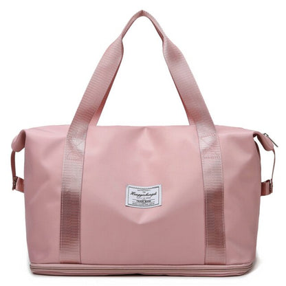 Foldable Large Capacity Storage Folding Bag Travel Bags Tote Carry On Luggage Handbag Waterproof Duffel Women Shoulder Bags