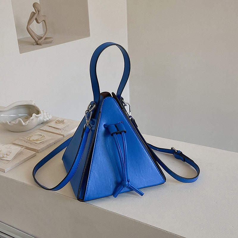 Fashion Ladies Shoulder Bags Handbag Sense of luxury Women Bags High quality Leather Crossbody Bag Designer Female Triangle Bags