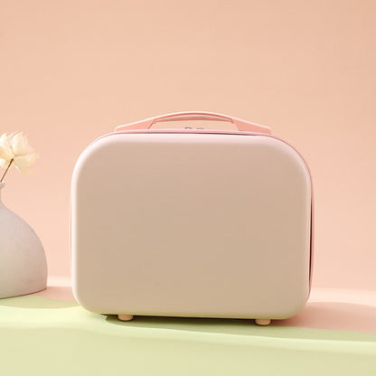 14-inch Rilakkuma Storage Box Makeup Box Suitcase Portable Small with Lock Password Mini Luggage Make Up Storage Case