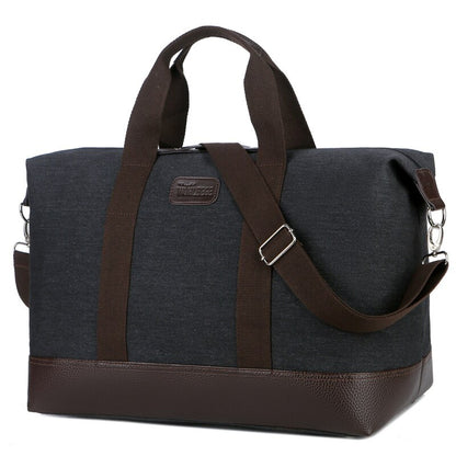 1pc/2pc Travel Bags Large Capacity Handbags Luggage Canvas Bag Cut-proof Overnight Travel Shoulder Bags briefcase Dropshipping