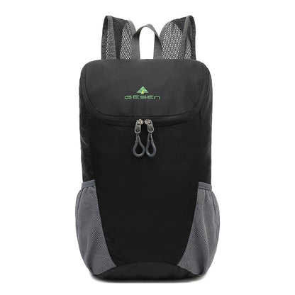 Portable Folding Outdoor Travel Backpack Men&#39;s Hiking Climbing Sports Backpack Women&#39;s Waterproof Luggage Backpack School Bag