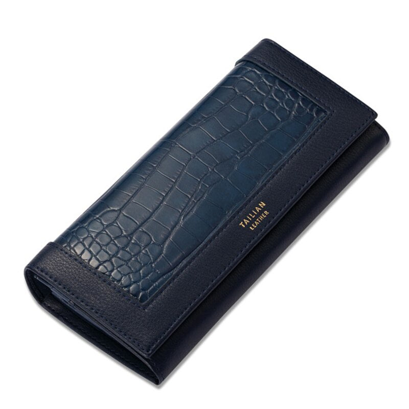 Multifunction Luxury Women's Wallets Long Wallet Female Leather Purse ID Card Holder Women Purses Ladies Clutch Phone Bag Purse