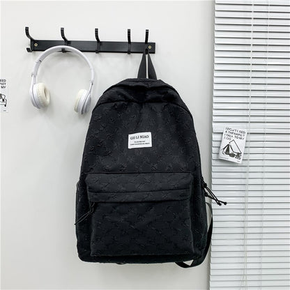 Fashion Plaid Backpack Women Cotton Portable Traveling Bag Unisex Preppy Schoolbag for Boy Girl Students Lovely Laptop Backpacks